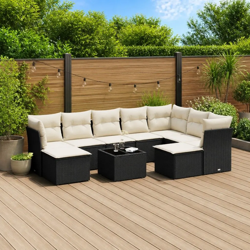 10 Piece Garden Sofa Set