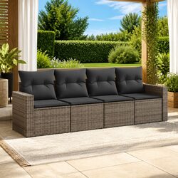 Your New 4-Piece Outdoor Sofa Set Awaits You