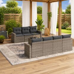 Create Comfort Outdoors with Your 8 Piece Garden Sofa Set
