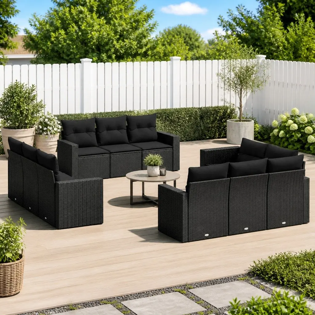 12 Piece Modular Garden Sofa Set