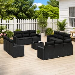 Your Friendly 13 Piece Garden Sofa Set Awaits