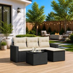 Your Perfect 5-Piece Garden Sofa Set with Cushions