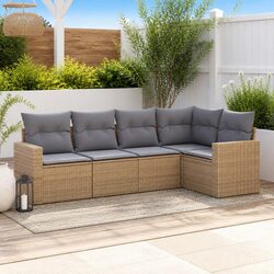Create a Cozy Outdoor Space with a 5-Piece Sofa Set