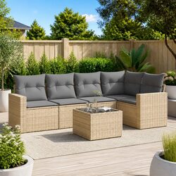 Create Your Outdoor Oasis with This 6 Piece Sofa Set
