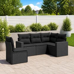 Join Friends Outside with Our 5 Piece Garden Sofa Set