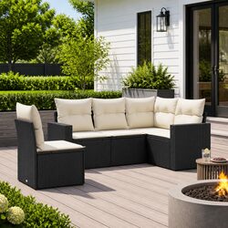 Your Perfect 5 Piece Outdoor Sofa Set with Cushions