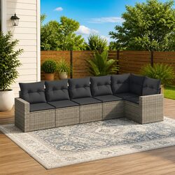Your New 6 Piece Garden Sofa Set for Outdoor Fun