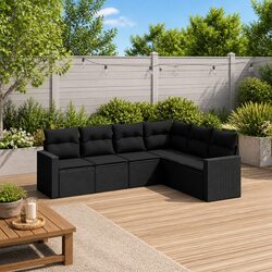 Your Ideal 6-Piece Garden Sofa Set Awaits You