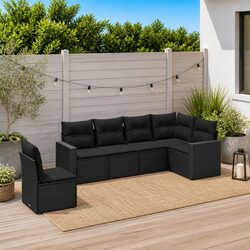 Your Outdoor Relaxation Solution: 6-Piece Sofa Set