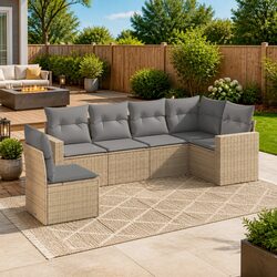 Your Ideal Outdoor Space with a 6 Piece Garden Sofa Set