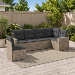 Your Perfect Outdoor Companion: 6 Piece Garden Sofa Set