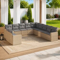 Your Outdoor Comfort: 11-Piece Garden Sofa Set