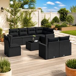 Your Perfect 9-Piece Garden Sofa Set Awaits