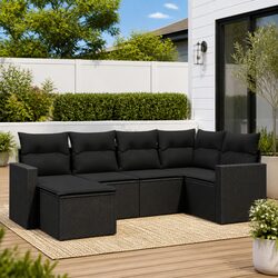 Create Your Ideal Outdoor Space with Our 6-Piece Sofa Set
