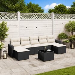Enjoy Outdoor Comfort with 8 Piece Garden Sofa Set