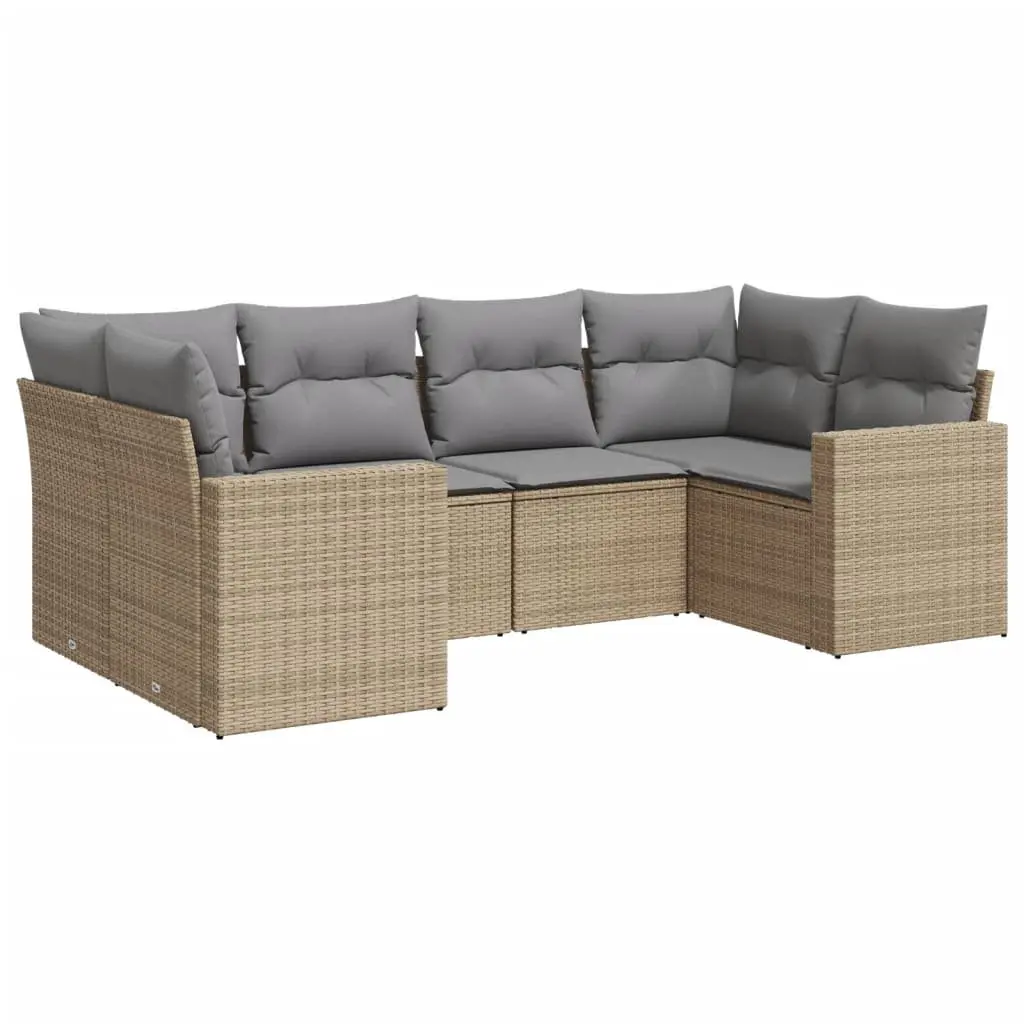6-Piece Garden Sofa Set for Outdoor Living