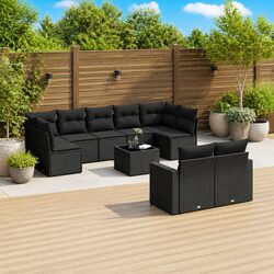 Your 10 Piece Outdoor Garden Sofa Set Awaits with Cushions