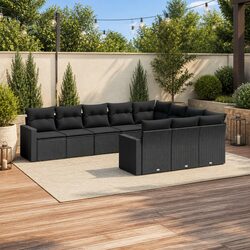 Create a Cozy Outdoor Space with a 10-Piece Sofa Set