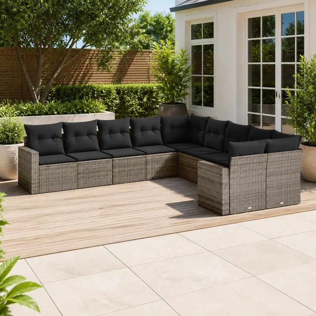 10-Piece Outdoor Sofa Set