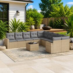 Create Your Perfect Outdoor Retreat with 11 Piece Sofa Set