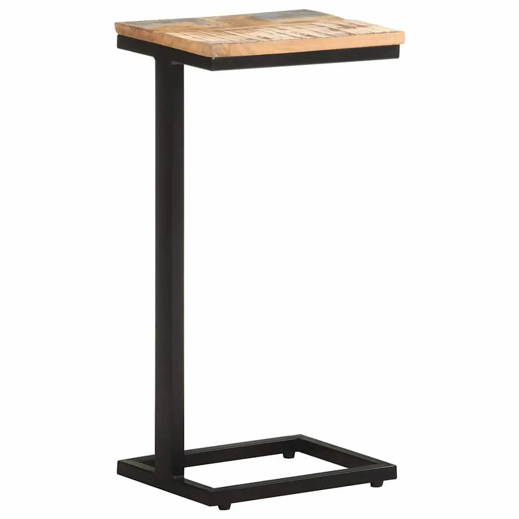 End Table Solid Reclaimed Wood Brown 2 pcs