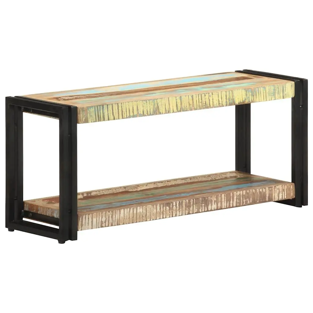 TV Cabinet Vintage Solid Reclaimed Wood 90x30x40cm