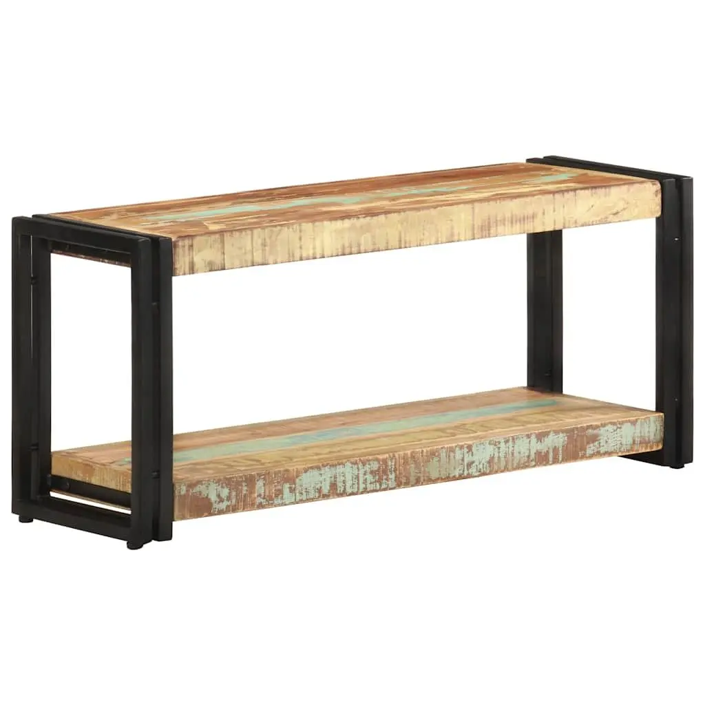 TV Cabinet Vintage Solid Reclaimed Wood 90x30x40cm