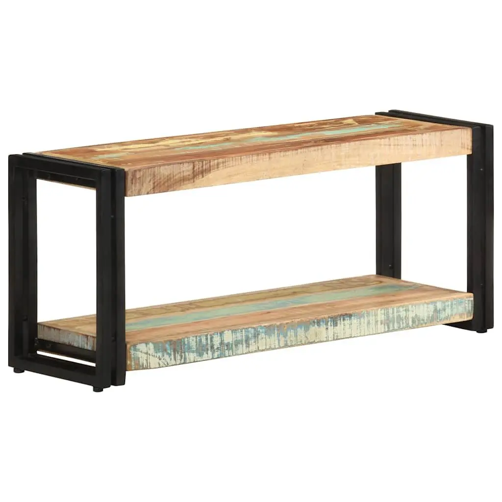 TV Cabinet Vintage Solid Reclaimed Wood 90x30x40cm