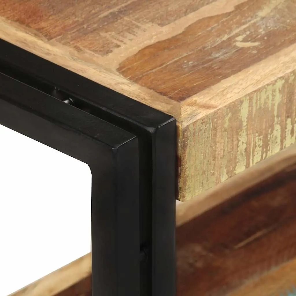 TV Cabinet Vintage Solid Reclaimed Wood 90x30x40cm