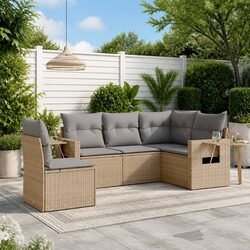 Your Outdoor Companion: 5-Piece Garden Sofa Set