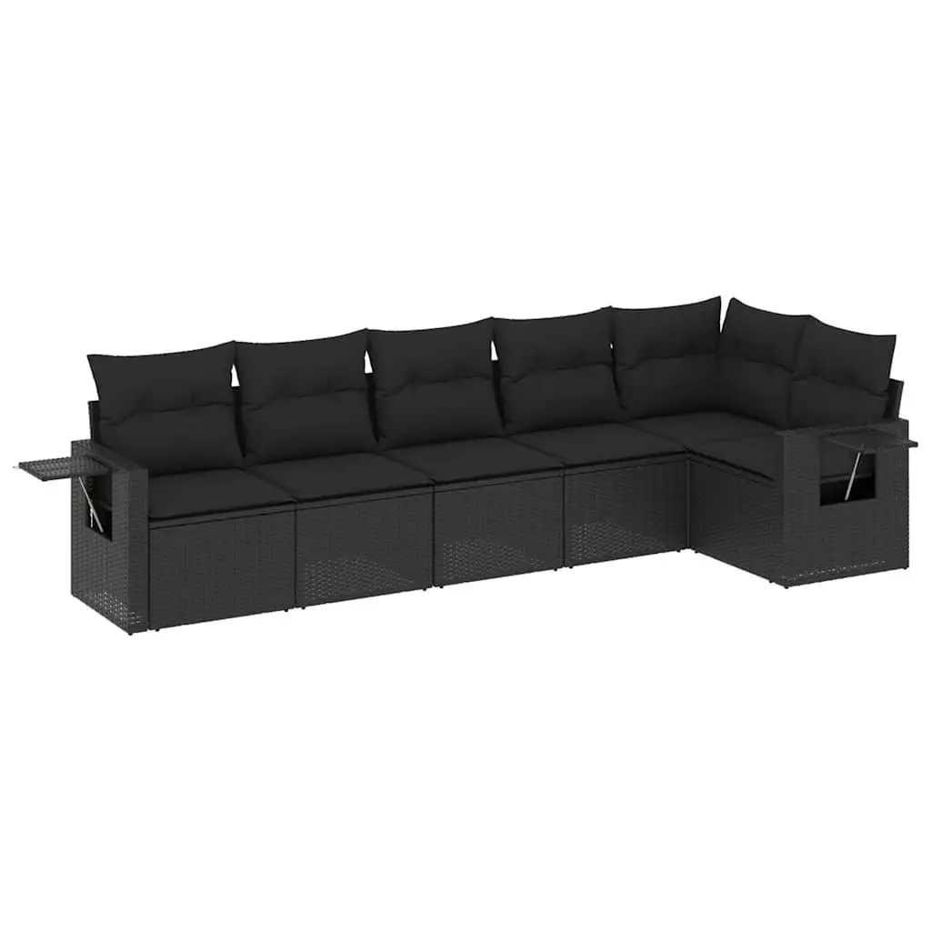 6 Piece Garden Sofa Set