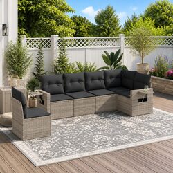 Your Perfect Outdoor Companion: 6-Piece Sofa Set