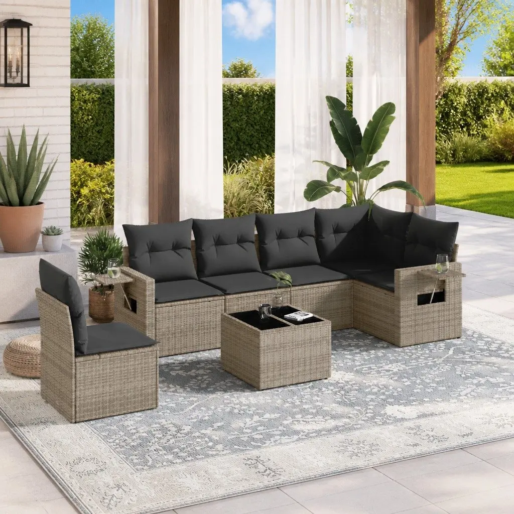 7-Piece Garden Sofa Set