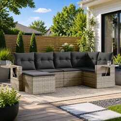 Your New 6-Piece Outdoor Sofa Set Awaits You