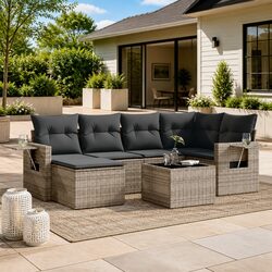 Your New Favorite 7 Piece Outdoor Sofa Set Awaits