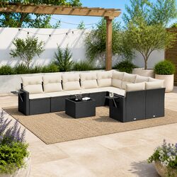 Your Ideal 10-Piece Garden Sofa Set Awaits