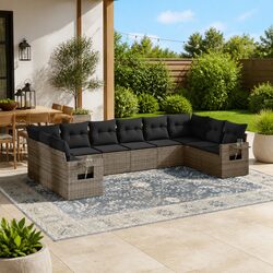 Your Ideal Garden Sofa Set: 10-Piece Modular Comfort