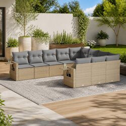 Create Your Ideal Outdoor Retreat with Our 10-Piece Sofa Set