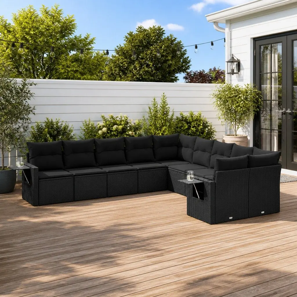 10 Piece Garden Sofa Set