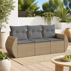 Your Outdoor Comfort Awaits with 3 Piece Garden Sofa Set