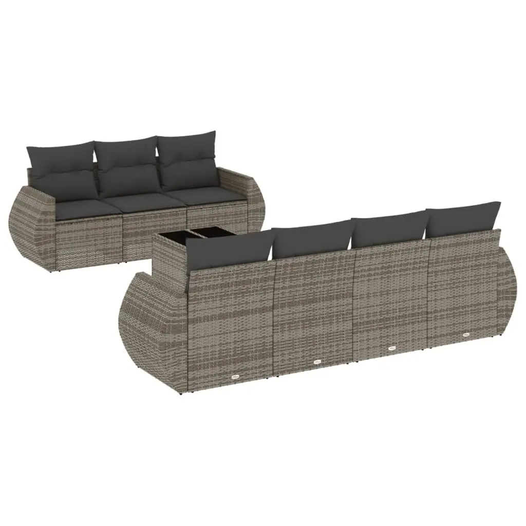 8-Piece Garden Sofa Set for Outdoor Relaxation