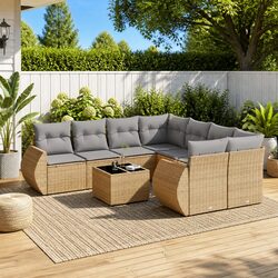 Your Perfect 9-Piece Outdoor Sofa Set