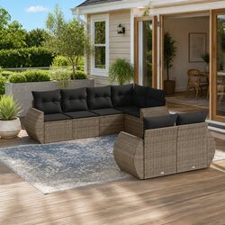 Enjoy Comfort with a 7-Piece Modular Sofa Set