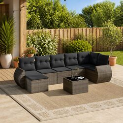 Friendly 8 Piece Outdoor Sofa Set for Your Patio
