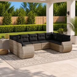 Your Perfect 9-Piece Outdoor Sectional Sofa Set Awaits