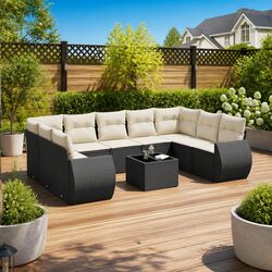 Create Your Perfect Outdoor Setup with 10 Piece Sofa Set