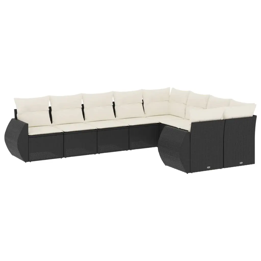 Outdoor 9 Piece Modular Sofa Set