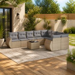 Friendly 10-Piece Sectional Sofa Set for Your Outdoor Space