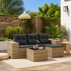 Your Perfect 5-Piece Outdoor Sofa Set in Grey
