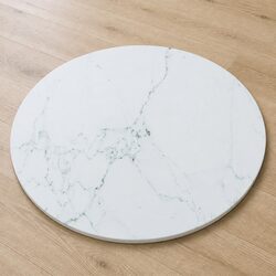 Discover the Perfect Marble Design Glass Table Top Ø70cm